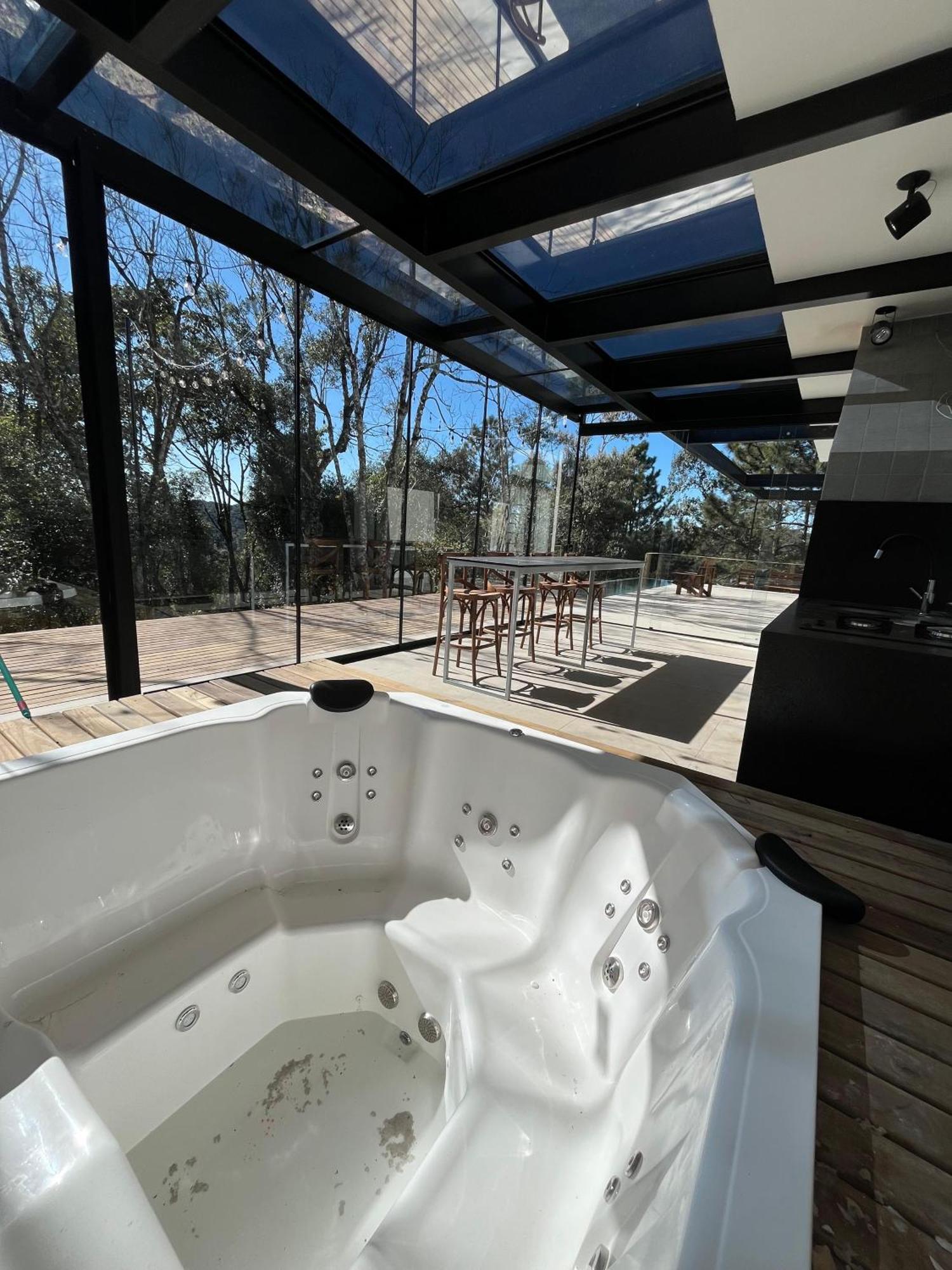 Paraiso Em Rancho Queimado Com Piscina Aquecida المظهر الخارجي الصورة